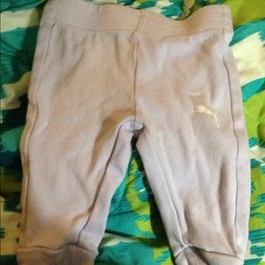 Baby girl Puma sweat pants